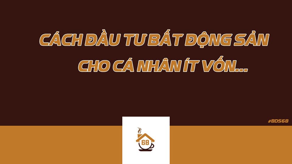 Cách đầu tư cho cá nhân ít vốn