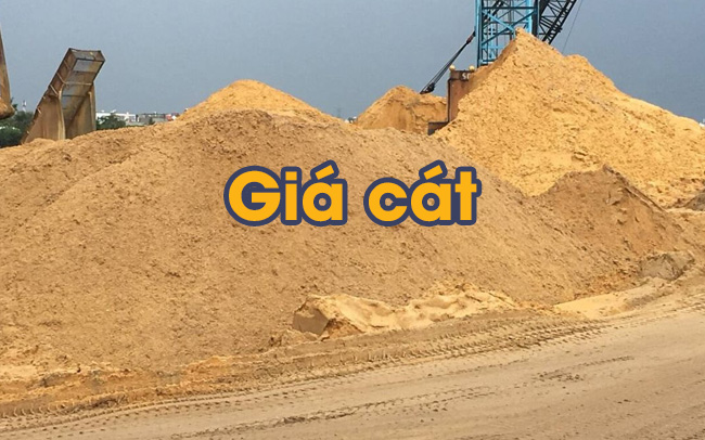 Giá cát xây dựng